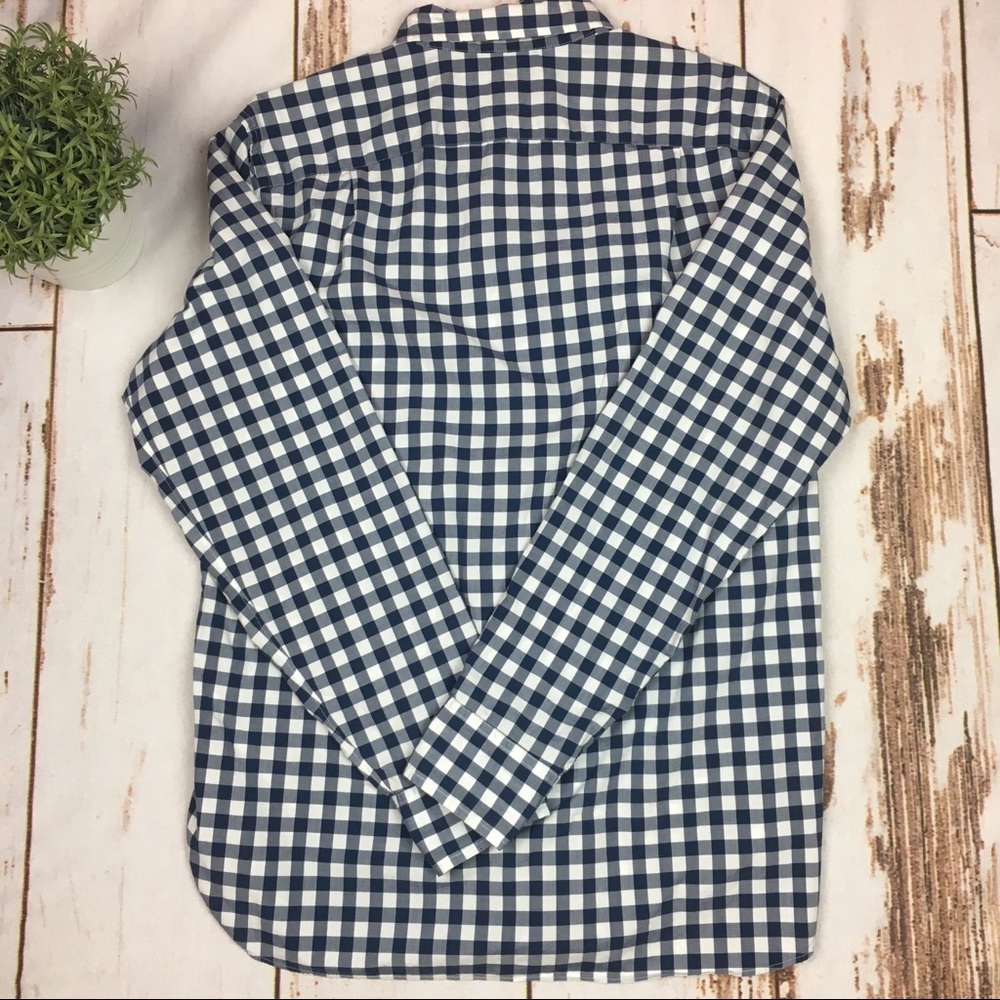 J. Crew Gingham Button Down - Picture 6 of 7